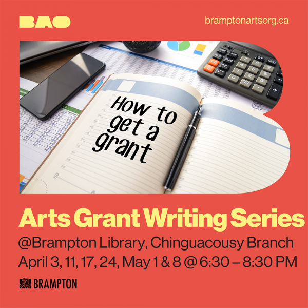 Image for event: Arts Grant Writing Workshop Series